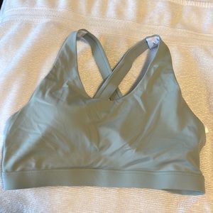 Strappy sports bra